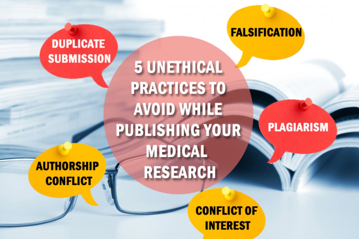 5 Unethical Practices to Avoid While Publishing Your Research